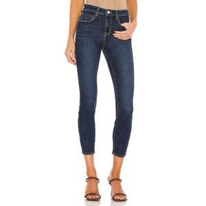 L'AGENCE Dark Blue Skinny Jeans